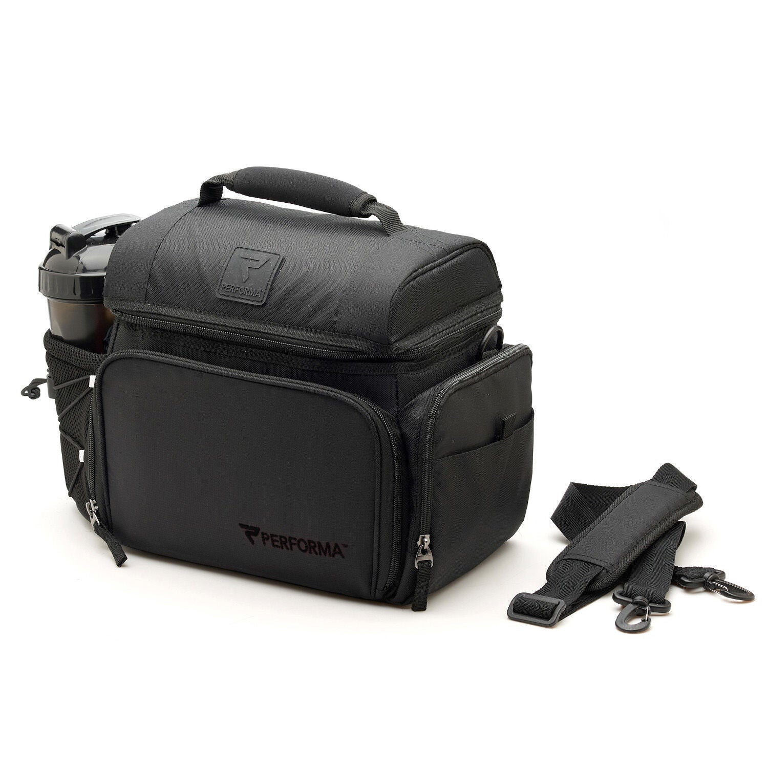 6 Meal Cooler Lunch Bag - Black  | GNC